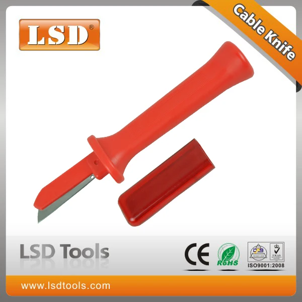 LSD's LS-54 stainless steel ergonomic handle meet safety of German Electrical insulation knife
LSD's LS-54 stainless steel ergonomic handle meet safety of German Electrical insulation knife