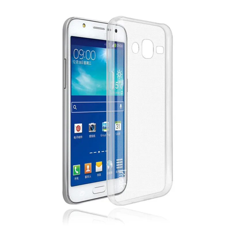 Прозрачный тонкий мягкий чехол из ТПУ для Samsung Galaxy A3 A5 7 2015 E5 C5 J1 2 J3 J5 2016 S3 4 5 S7 S6 edge plus