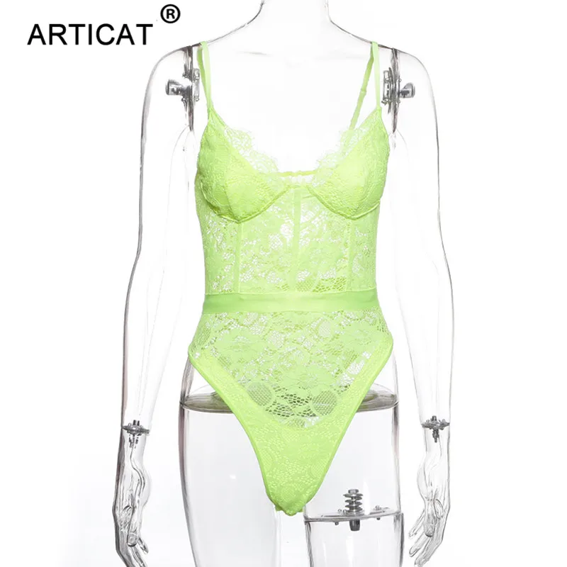 Articat Neon Sexy Lace Bodysuit Women Summer Top V-neck Sheer See Through Bodycon Rompers Womens Jumpsuit Party Beach Bodysuits
Articat Neon Sexy Lace Bodysuit Women Summer Top V-neck Sheer See Through Bodycon Rompers Womens Jumpsuit Party Beach Bodysuits
