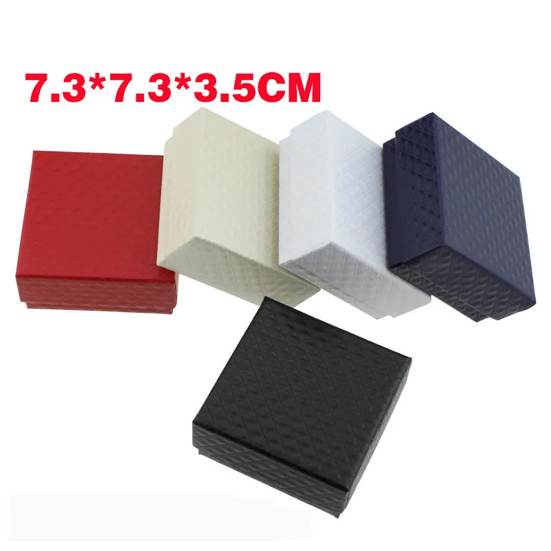 1 Pcs Square Jewelry Organizer Engagement Ring for Brooch Necklace Bracelet Display Gift Box Holder Black Red White Kraft Paper
1 Pcs Square Jewelry Organizer Engagement Ring for Brooch Necklace Bracelet Display Gift Box Holder Black Red White Kraft Paper