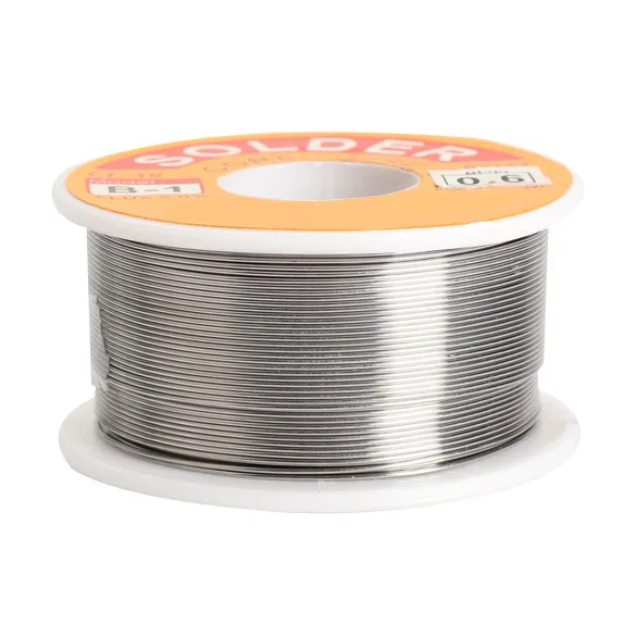 0.6/0.8/1/1.2/1.5/2MM 63/37 FLUX 2.0% 45FT Tin Lead Tin Wire Melt Rosin Core Solder Soldering Wire Roll 100g
0.6/0.8/1/1.2/1.5/2MM 63/37 FLUX 2.0% 45FT Tin Lead Tin Wire Melt Rosin Core Solder Soldering Wire Roll 100g