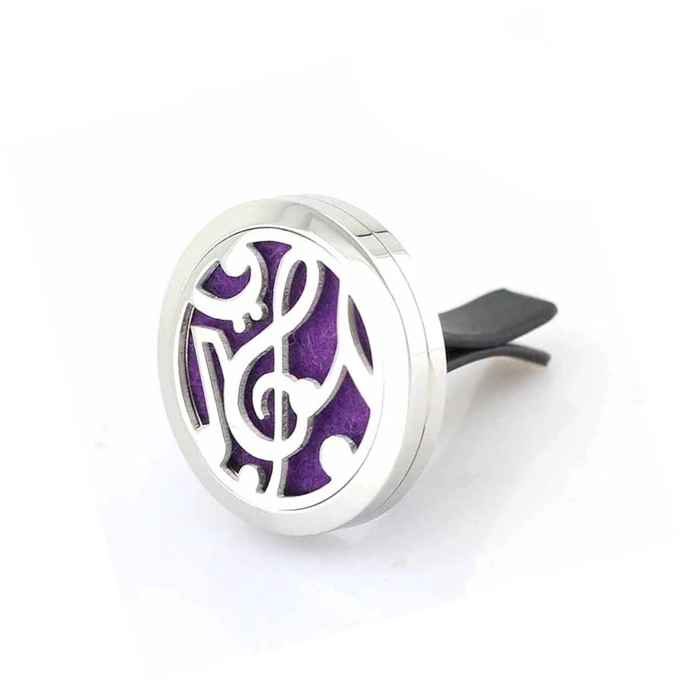 30mm Stainless Steel Music note Car Air Freshener Aromatherapy Essential Oil Diffuser
30mm Stainless Steel Music note Car Air Freshener Aromatherapy Essential Oil Diffuser