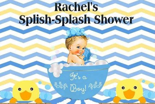 custom Rubber Duck Blue Chevron Baby Shower backdrop High quality Computer print party photo studio background
custom Rubber Duck Blue Chevron Baby Shower backdrop High quality Computer print party photo studio background