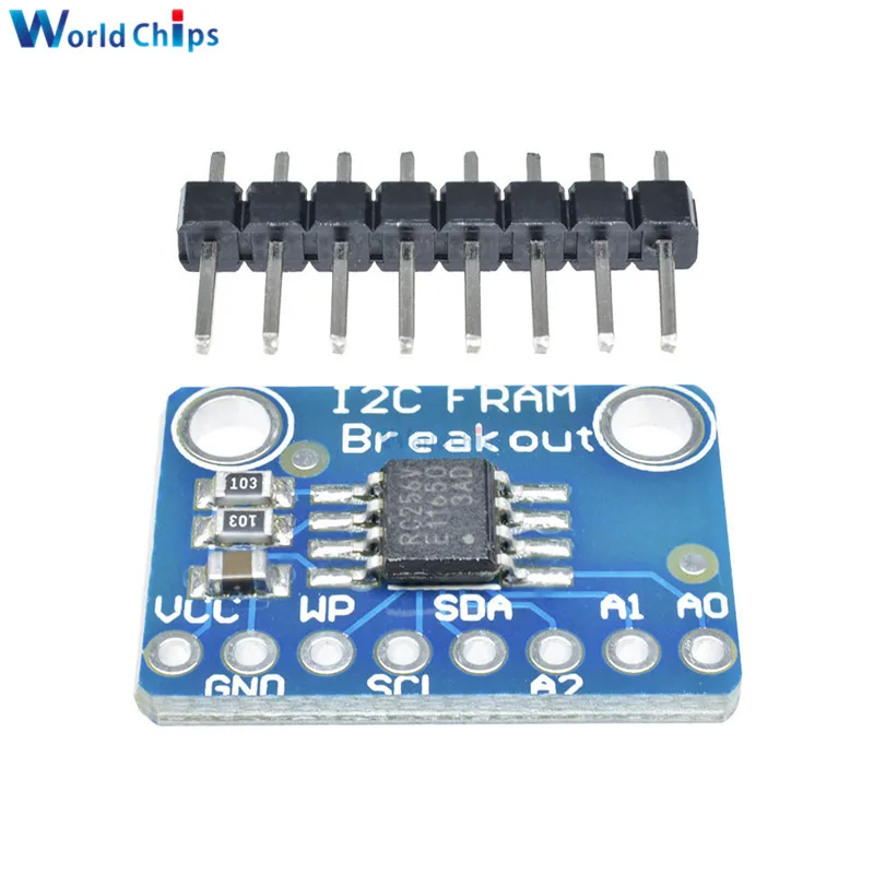 Макетная плата MB85RC256V IC 32KB инструменты для разработки I2C нелетучая 2 7 5 В VCC/Logic FRAM