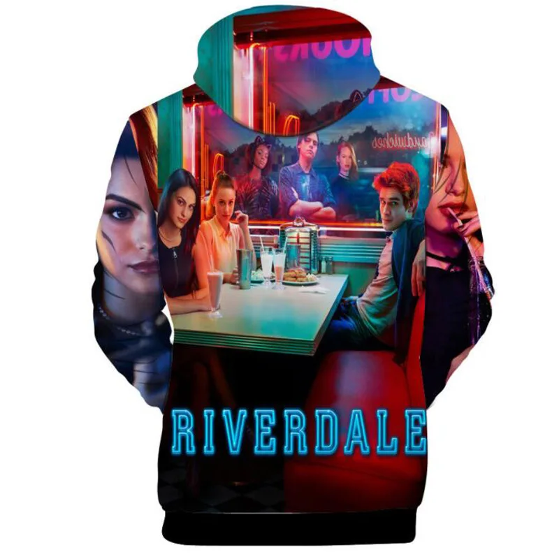 American TV Riverdale 3D Sweatshirt Women/Men Fashion Streetwear Hip Hop Fans south side serpents Loose Oversized Hoodie Moletom
American TV Riverdale 3D Sweatshirt Women/Men Fashion Streetwear Hip Hop Fans south side serpents Loose Oversized Hoodie Moletom