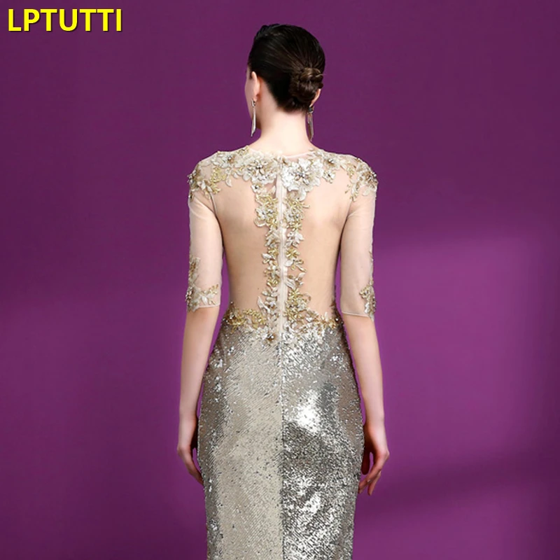 LPTUTTI Appliques Sequin New For Women Elegant Date Ceremony Party Prom Gown Formal Gala Events Luxury Long Evening Dresses
LPTUTTI Appliques Sequin New For Women Elegant Date Ceremony Party Prom Gown Formal Gala Events Luxury Long Evening Dresses