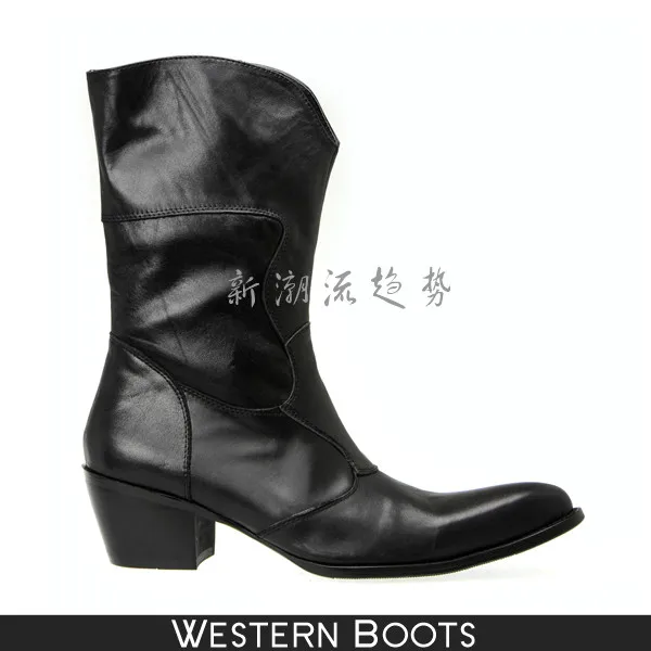 Luxury high quality men's Martin boots fashion genuine leather zipper ankle boots British style pointed motorcycle boots shoes
Luxury high quality men's Martin boots fashion genuine leather zipper ankle boots British style pointed motorcycle boots shoes
