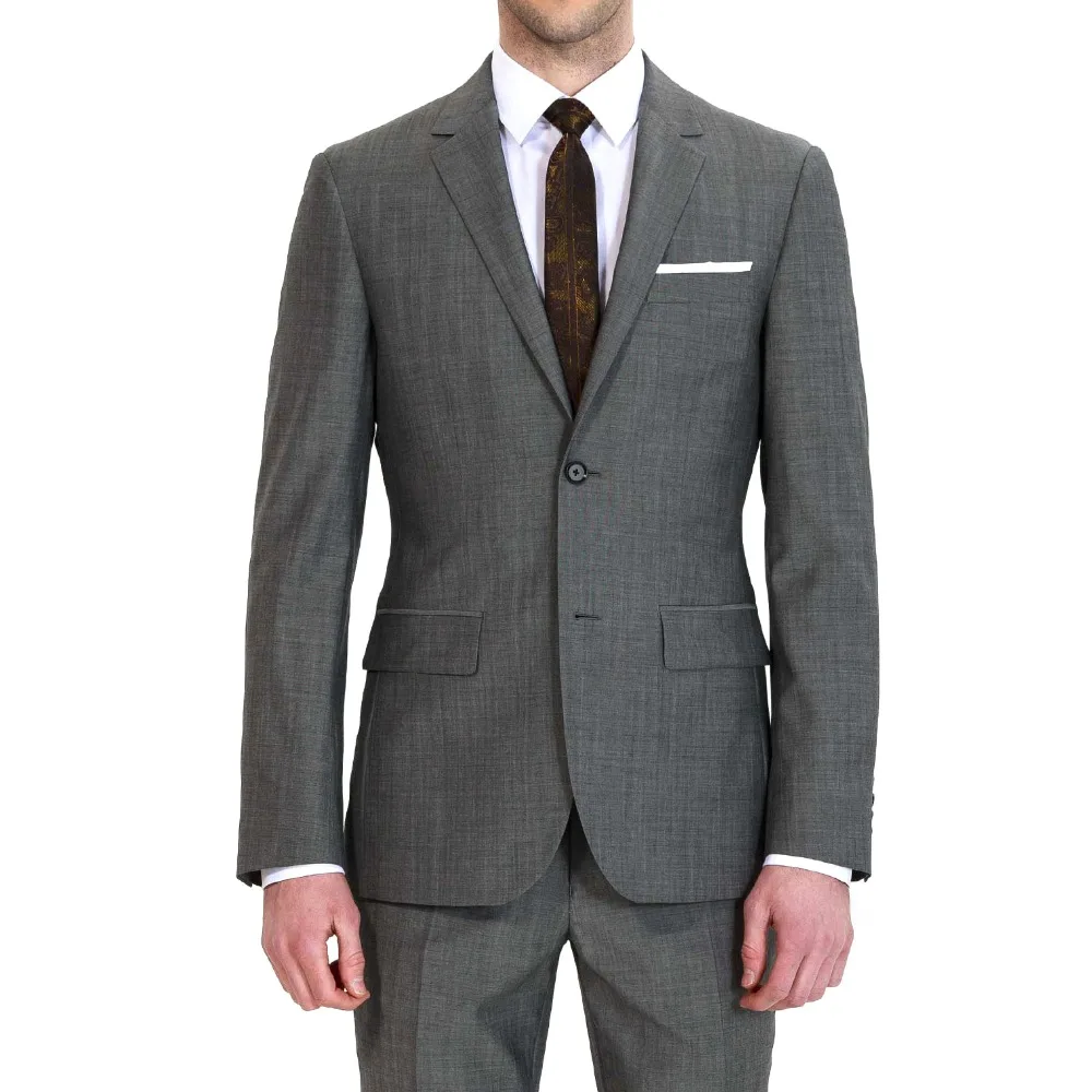 Men's 2 Piece 2 Button Flat Collar Slim Gray Suits Business Wedding Leisure Suits Or Tailor Made Groom Tuxedos Men Suits
Men's 2 Piece 2 Button Flat Collar Slim Gray Suits Business Wedding Leisure Suits Or Tailor Made Groom Tuxedos Men Suits