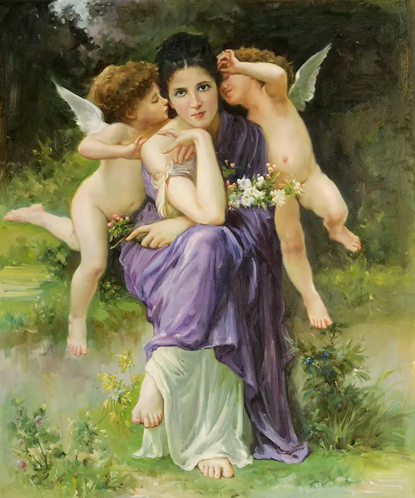 Фото Картина с изображением маленького ангела Фигурное искусство на - купить