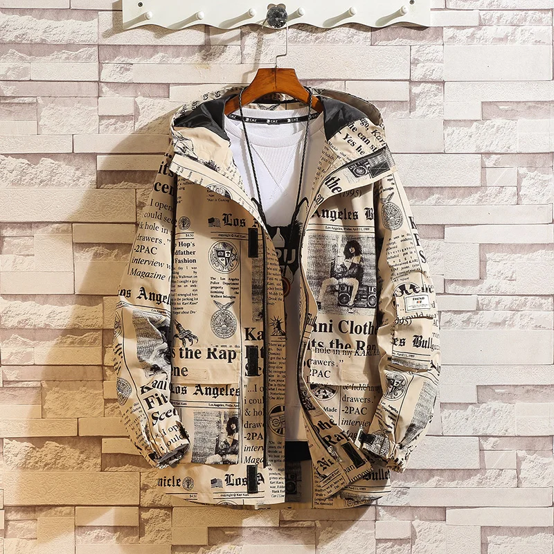 Multi-pocket Tooling Jacket Men Spring Autumn Personalized Print Men's Hooded Jacket Large Size 5XL Fashion Casual Flower Coat
Multi-pocket Tooling Jacket Men Spring Autumn Personalized Print Men's Hooded Jacket Large Size 5XL Fashion Casual Flower Coat