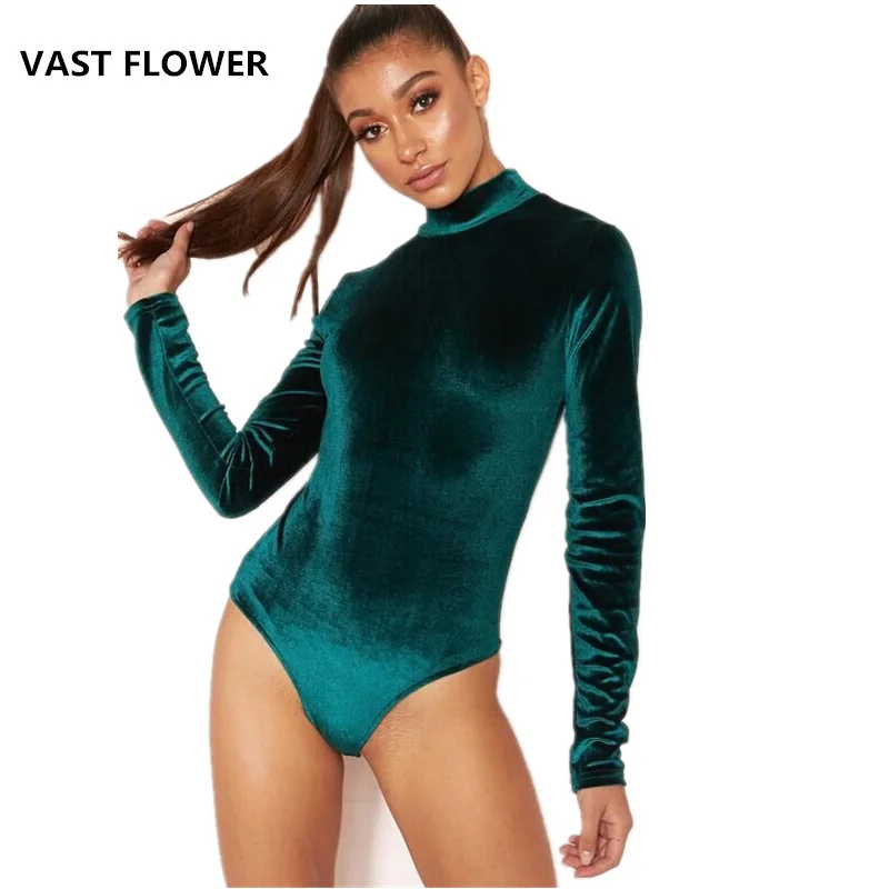 long sleeve velvet spring autumn bodycon one piece body mujer bodysuit women bodies ladies 2019
long sleeve velvet spring autumn bodycon one piece body mujer bodysuit women bodies ladies 2019