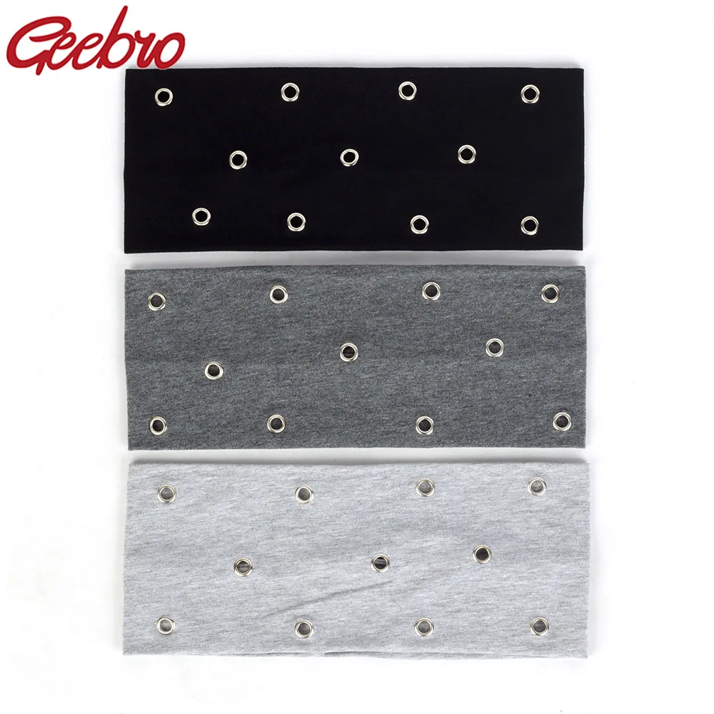 Geebro Soft Summer Cotton Stretch Silver Hollow Ring Cotton Head Wrap Flat Headband For Women Turban Wraps Boho Female Headwear
Geebro Soft Summer Cotton Stretch Silver Hollow Ring Cotton Head Wrap Flat Headband For Women Turban Wraps Boho Female Headwear
