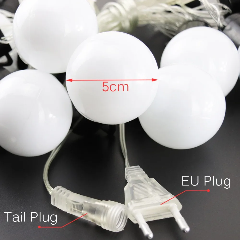 5M 20 LED String Lights Globe Festoon Light Bulbs Outdoor Garden Party Decoration Holiday Christmas Fairy Hangable light JQ
5M 20 LED String Lights Globe Festoon Light Bulbs Outdoor Garden Party Decoration Holiday Christmas Fairy Hangable light JQ