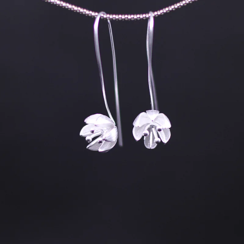 Серьги ручной работы S925 из чистого таиланда, женские серьги, версия B, 2018 
Серьги ручной работы S925 из чистого таиланда, женские серьги, версия B, 2018