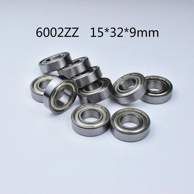 6002ZZ 15*32*9mm 10Piece bearing metal sealing bearings 6002 6002Z 6002ZZ chrome steel deep groove bearing free shipping
6002ZZ 15*32*9mm 10Piece bearing metal sealing bearings 6002 6002Z 6002ZZ chrome steel deep groove bearing free shipping