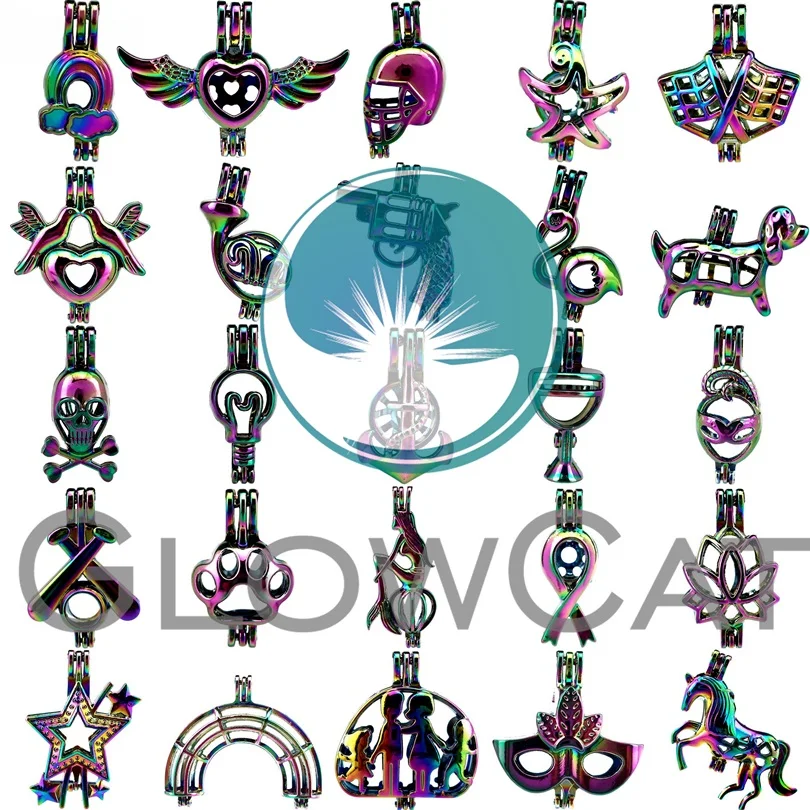 1X Rainbow Beads Cage Dog Paw Star Unicorn Anchor Angel Wings Flags Sports Perfume Diffuser Pearl Cage Locket Charms
1X Rainbow Beads Cage Dog Paw Star Unicorn Anchor Angel Wings Flags Sports Perfume Diffuser Pearl Cage Locket Charms
