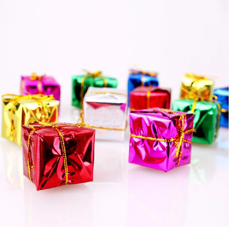 12Pcs/Bag Christmas Decorations Pendants Colourful Gift Bag Birthday Party Drop Ornaments Christmas Tree Accessories 2cm/piece
12Pcs/Bag Christmas Decorations Pendants Colourful Gift Bag Birthday Party Drop Ornaments Christmas Tree Accessories 2cm/piece