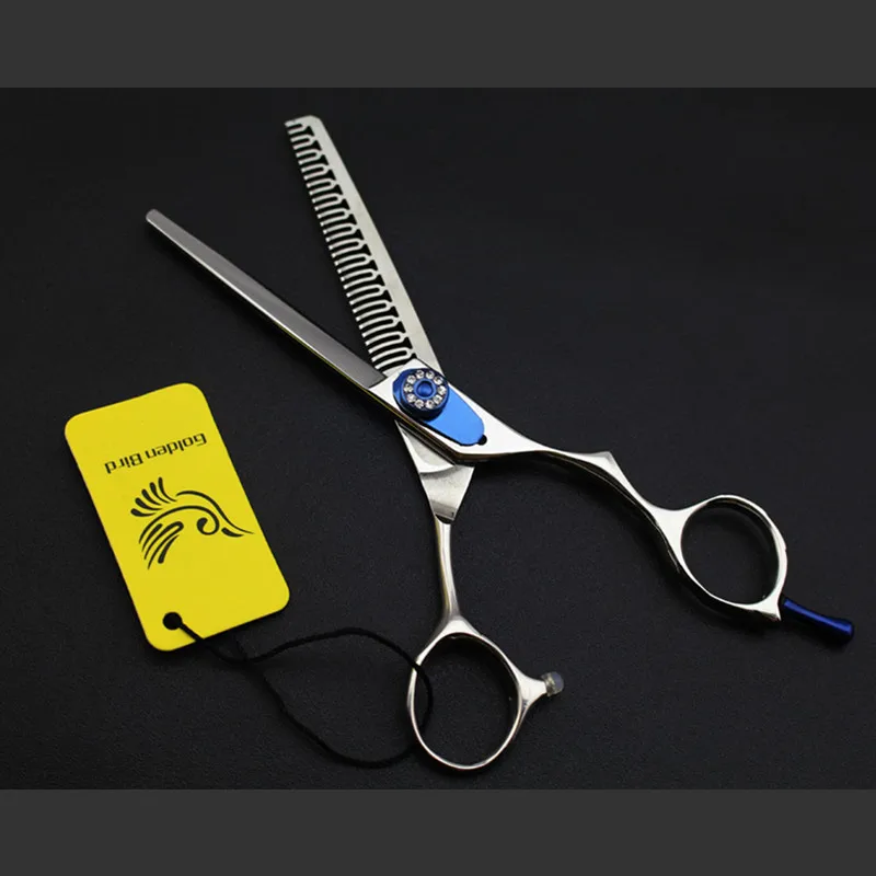 Golden Bird 6 inch Professional Japan 440C Stainless Steel Hair Cutting Thin Set Barber Scissors Set For Hairdressers Scissors
Golden Bird 6 inch Professional Japan 440C Stainless Steel Hair Cutting Thin Set Barber Scissors Set For Hairdressers Scissors