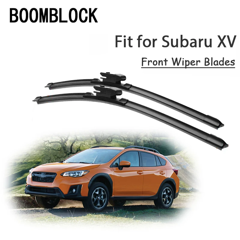 BOOMBLOCK 2PCS High Quality Front Windshield Wiper Blades For Subaru XV 2018 2017 2016 2015 2014-2011 Accessories
BOOMBLOCK 2PCS High Quality Front Windshield Wiper Blades For Subaru XV 2018 2017 2016 2015 2014-2011 Accessories