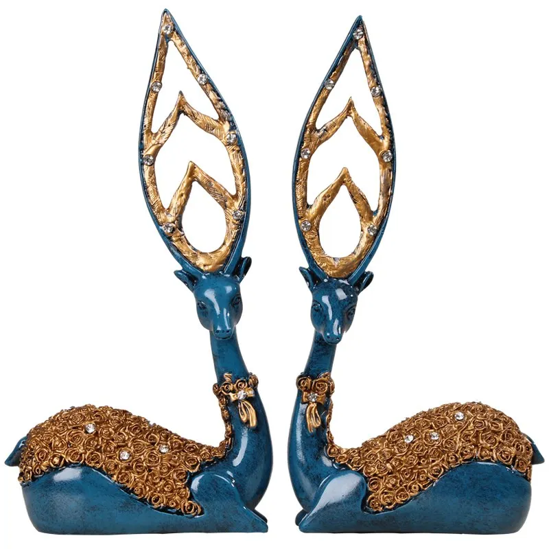 Europe Creative cute resin deer lovers statue home decor crafts room decoration objects wedding parlor resin animal figurines
Europe Creative cute resin deer lovers statue home decor crafts room decoration objects wedding parlor resin animal figurines