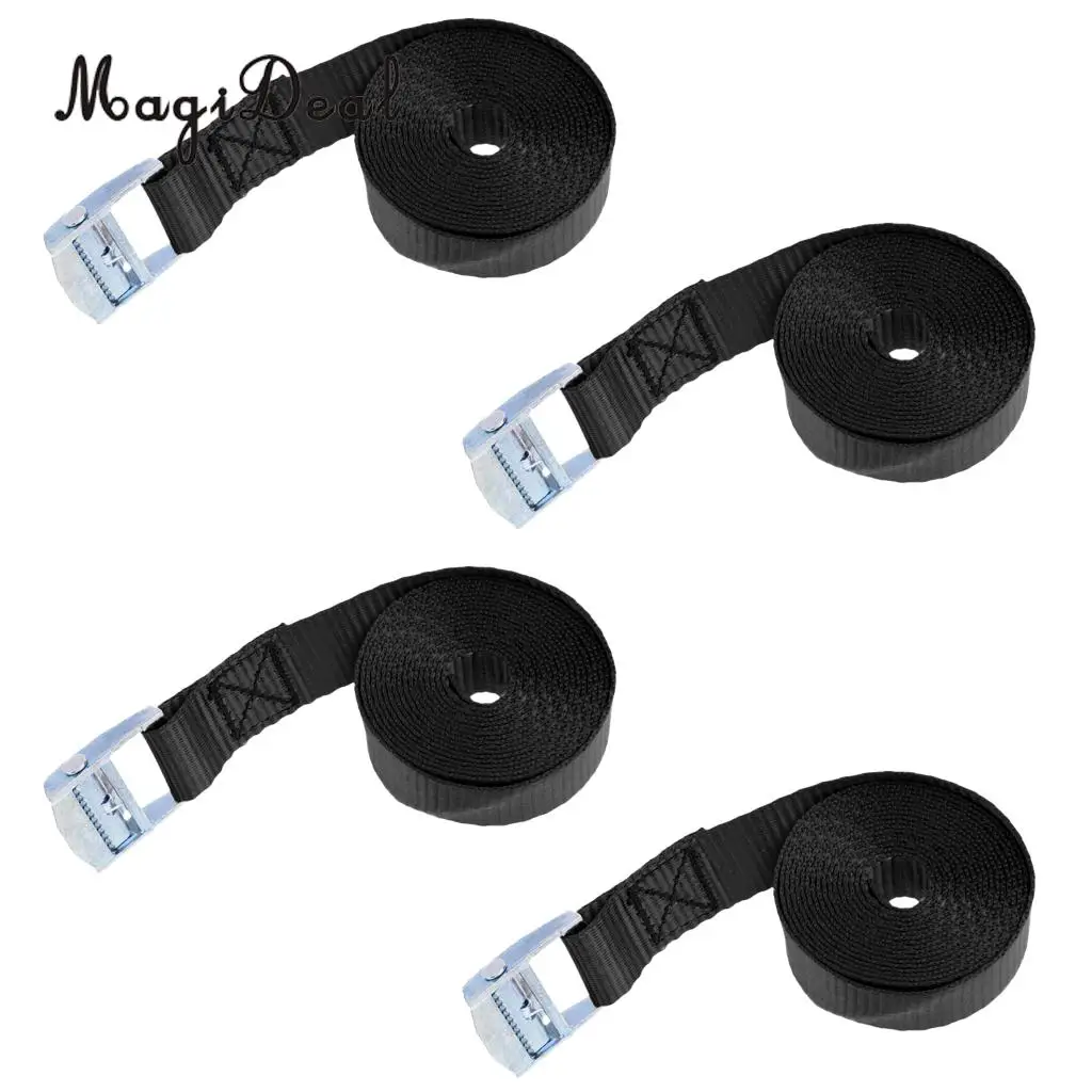 MagiDeal 4x Heavy Duty Tie Down Straps with Cam Buckle for Cargo Tie Down, Car Roof Rack, Luggage Kayak Carrier 2.5m Black
MagiDeal 4x Heavy Duty Tie Down Straps with Cam Buckle for Cargo Tie Down, Car Roof Rack, Luggage Kayak Carrier 2.5m Black