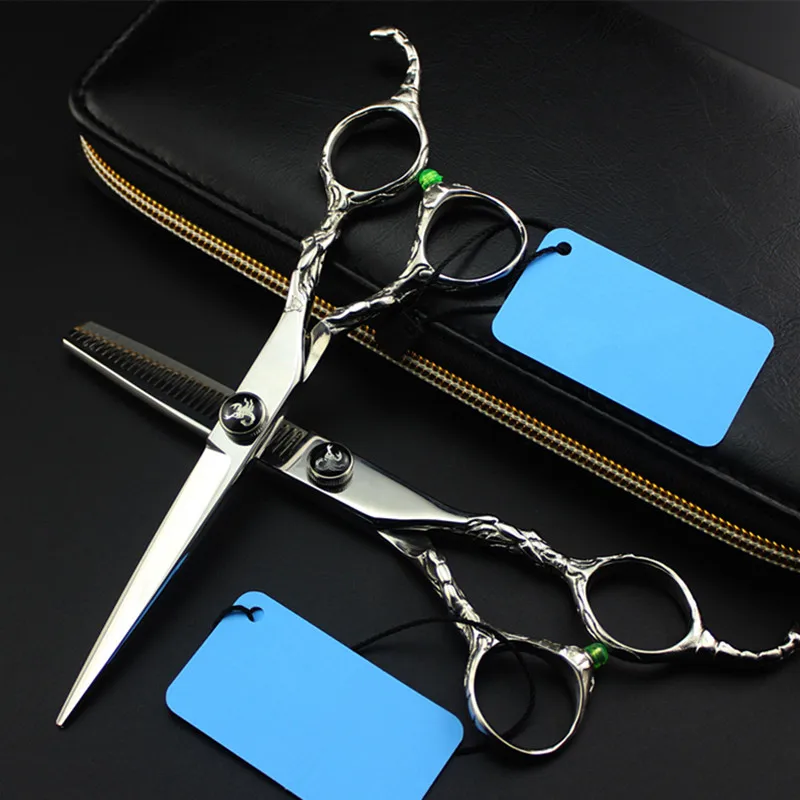 professional japan 440c 6 inch scorpion hair scissors cutting barber makas haircut scissor thinning shears hairdressing scissors
professional japan 440c 6 inch scorpion hair scissors cutting barber makas haircut scissor thinning shears hairdressing scissors