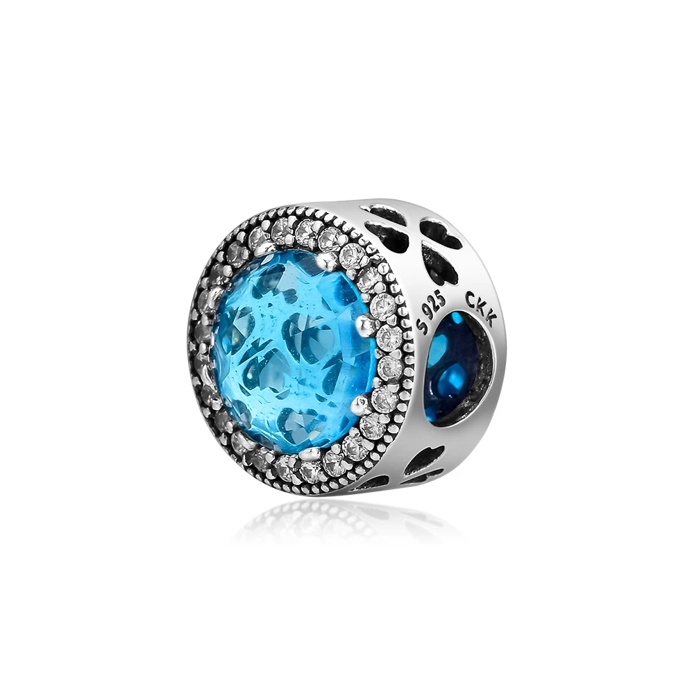 DIY Fits for Pandora Charms Bracelets Radiant Rose Heart Beads with Sky Blue CZ 100% 925 Sterling-Silver-Jewelry Free Shipping
DIY Fits for Pandora Charms Bracelets Radiant Rose Heart Beads with Sky Blue CZ 100% 925 Sterling-Silver-Jewelry Free Shipping