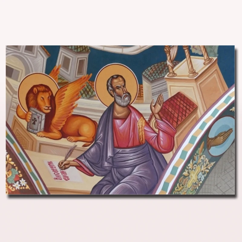 Saint Evangelist Mark 5D Full Diamond Painting Square Cross Stitch Home Decoration Diamond Embroidery Not folding canvas
Saint Evangelist Mark 5D Full Diamond Painting Square Cross Stitch Home Decoration Diamond Embroidery Not folding canvas