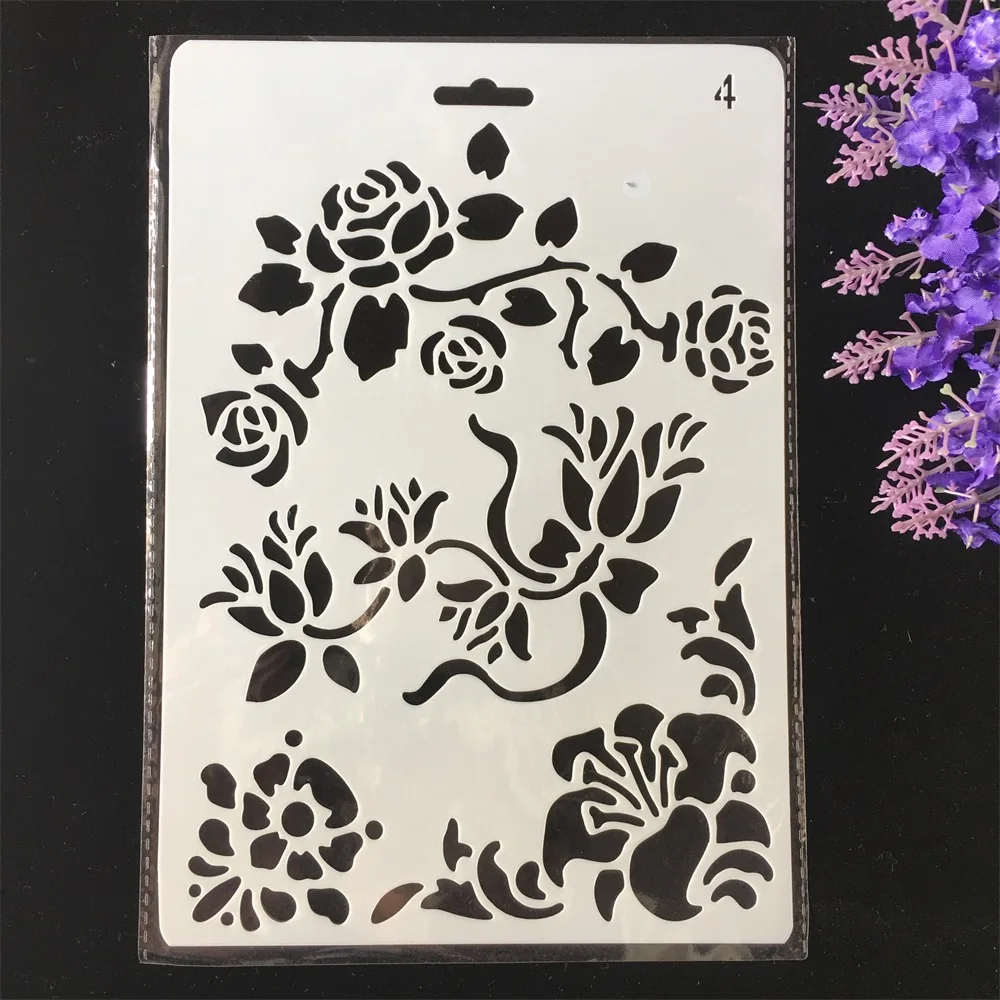 Hot 26cm Rose Flower DIY Craft Layering Stencils Painting Scrapbooking Stamping Embossing Album Paper Card Template
Hot 26cm Rose Flower DIY Craft Layering Stencils Painting Scrapbooking Stamping Embossing Album Paper Card Template