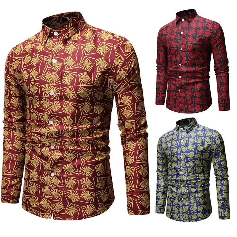 YASUGUOJI New 2019 Spring Fashion Print Long Sleeve Mens Dress Shirts Mens Hawaiian Shirt Loose Mens White Business Shirt
YASUGUOJI New 2019 Spring Fashion Print Long Sleeve Mens Dress Shirts Mens Hawaiian Shirt Loose Mens White Business Shirt