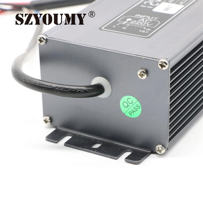 SZYOUMY Waterproof power supply 12V 300W Fast shipping within 24 hours IP67 Fedex/DHL free shipping 2pcs/lot
SZYOUMY Waterproof power supply 12V 300W Fast shipping within 24 hours IP67 Fedex/DHL free shipping 2pcs/lot