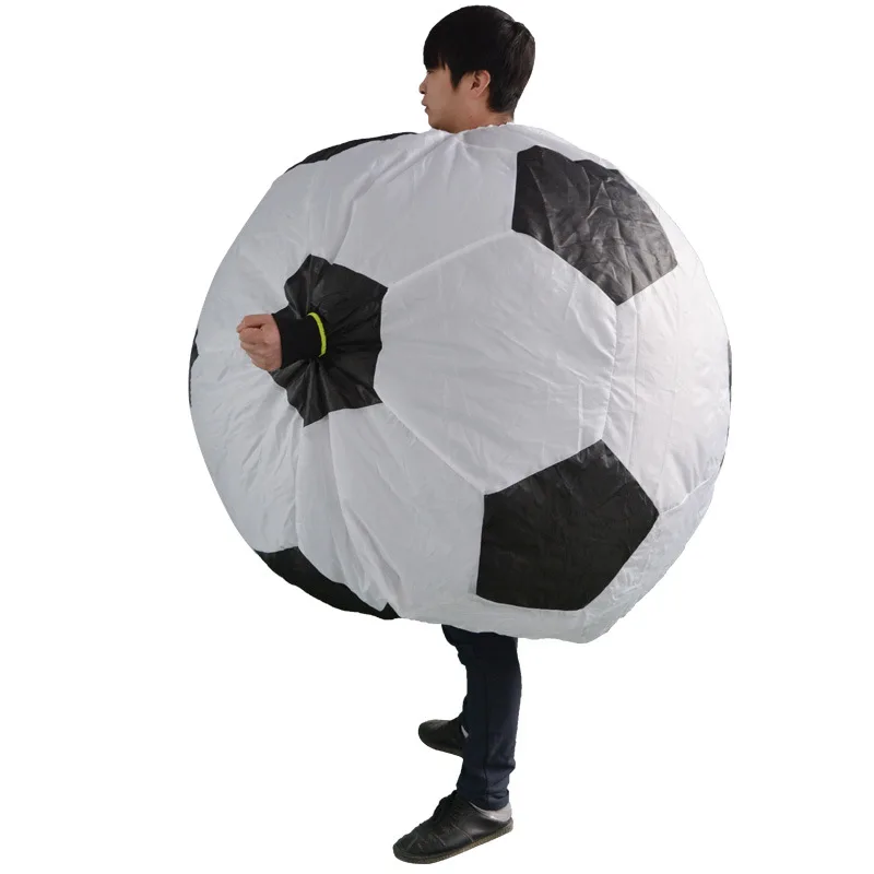 2018 Football Inflatable Costumes Soccer Cosplay Clothes For Adult Halloween Christmas Party Fancy Dress Women Men Clothing 
2018 Football Inflatable Costumes Soccer Cosplay Clothes For Adult Halloween Christmas Party Fancy Dress Women Men Clothing