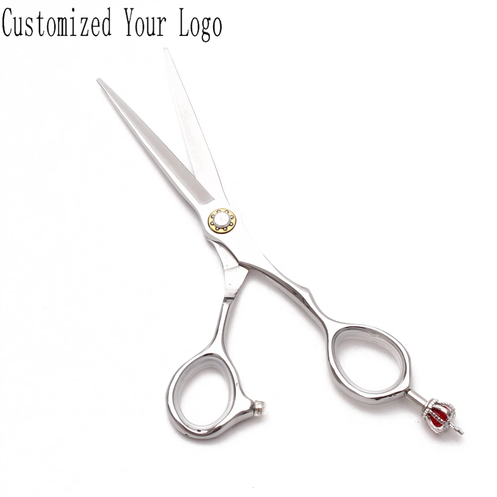 6 inch 17.5cm 440C Engraving Logo Red Rail Hairdresser's Scissors Regular Scissors Thinning Shears Professional Hair Scissors
6 inch 17.5cm 440C Engraving Logo Red Rail Hairdresser's Scissors Regular Scissors Thinning Shears Professional Hair Scissors