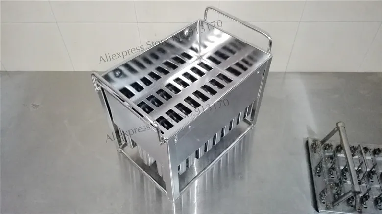 Ice Cream Popsicle Mold for Freezer Use Ice-lolly Mould Durable Stainless Steel 30pcs/set with Stick Holder
Ice Cream Popsicle Mold for Freezer Use Ice-lolly Mould Durable Stainless Steel 30pcs/set with Stick Holder