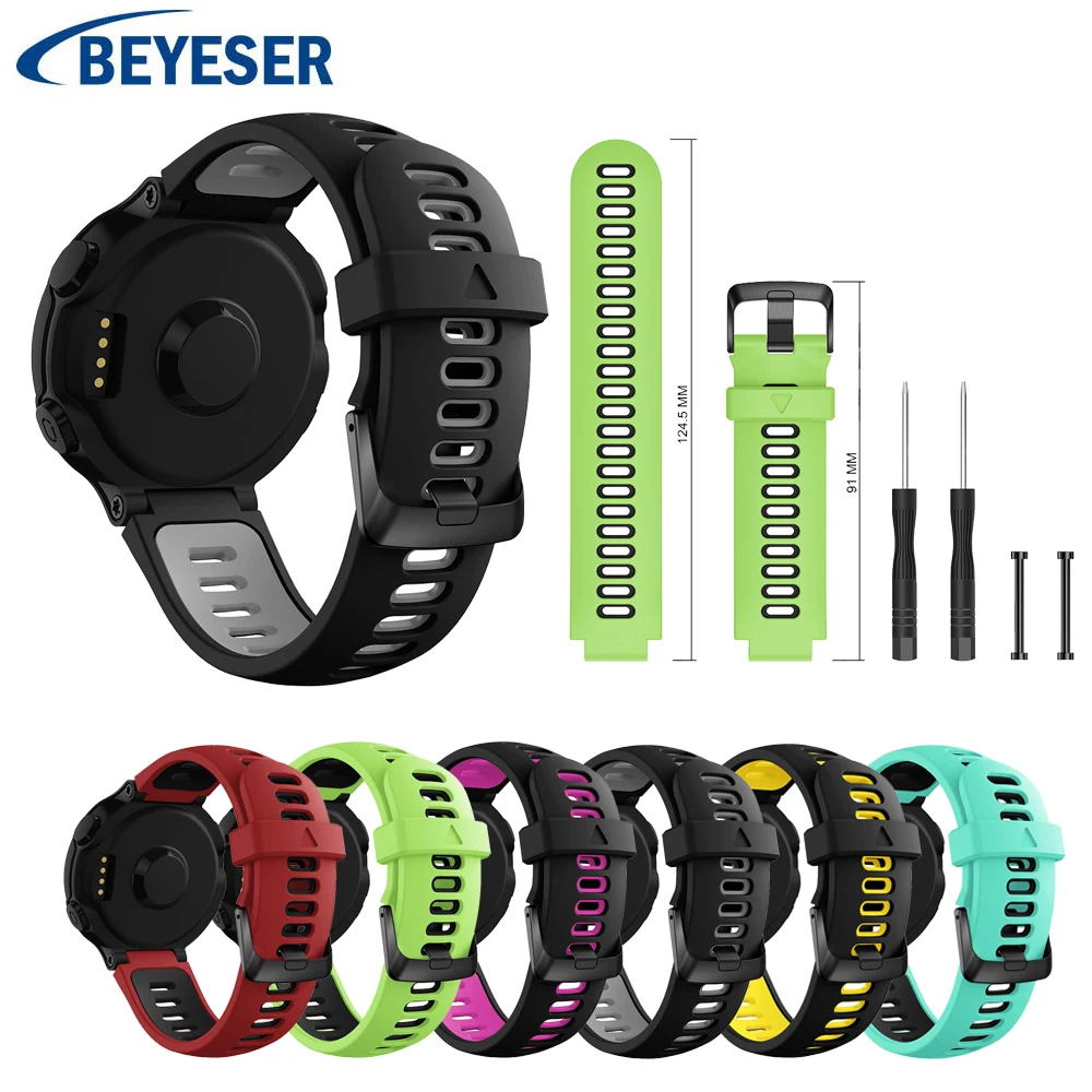 Smart classic Silicone sport Watch strap for Garmin Forerunner 230 235 220 620 630 735 235 Lite Smart Band bracelet Watchband
Smart classic Silicone sport Watch strap for Garmin Forerunner 230 235 220 620 630 735 235 Lite Smart Band bracelet Watchband