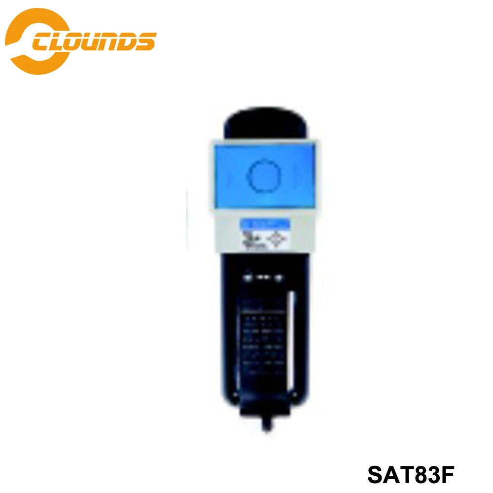 SAT83F Pneumatic Air FRL Units 1/4" 3/8" 1/2" 3/4" 1" Manual Drain Pressure Gauge Airtac Type Filter Regulator Lubricator
SAT83F Pneumatic Air FRL Units 1/4" 3/8" 1/2" 3/4" 1" Manual Drain Pressure Gauge Airtac Type Filter Regulator Lubricator
