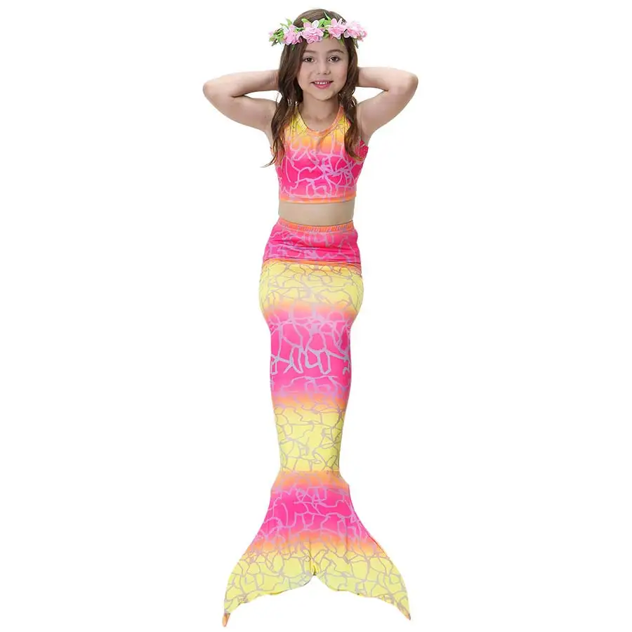 Princess Little Mermaid Tails for Swimming Costume Cosplay Mermaid Tail Girls Swimsuit Kid Children Swimmable Suit Monofin
Princess Little Mermaid Tails for Swimming Costume Cosplay Mermaid Tail Girls Swimsuit Kid Children Swimmable Suit Monofin