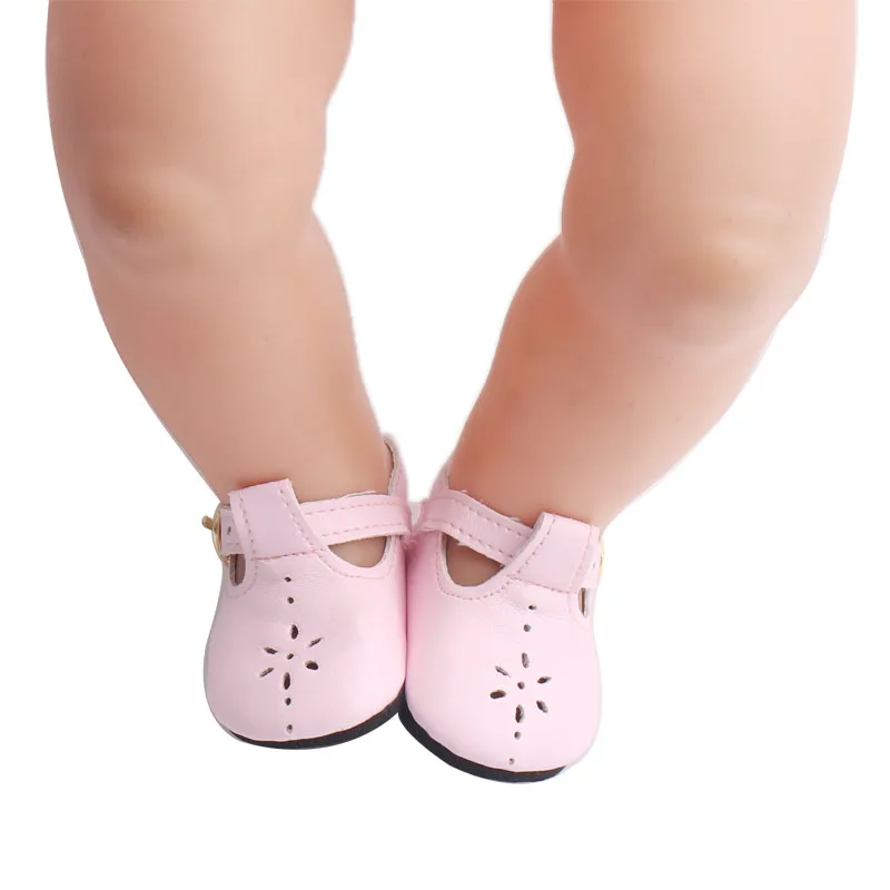 43 cm baby dolls shoes newborn cute pink PU shoes dress shoe Baby toys fit American 18 inch Girls doll g8
43 cm baby dolls shoes newborn cute pink PU shoes dress shoe Baby toys fit American 18 inch Girls doll g8