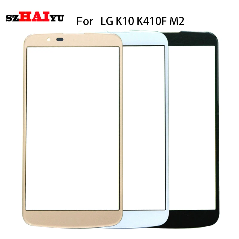 SZHAIYU внешнее стекло объектива передняя панель экрана для LG K10 K410F M2 K430T K420N K430DS K430DSF