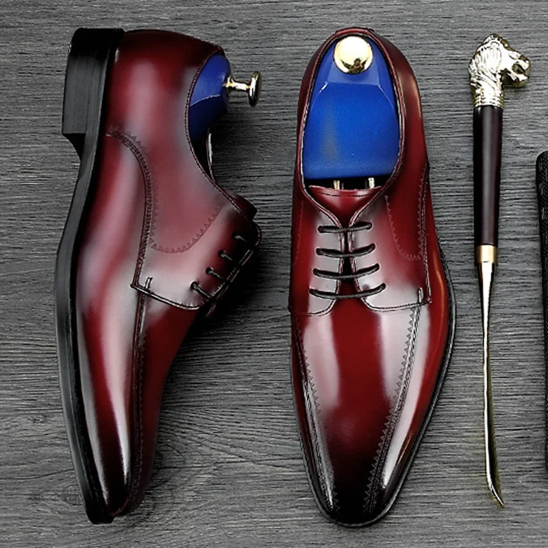 2018 Elegant Round Toe Derby Man Formal Dress Wedding Shoes High Quality Genuine Leather Lace up Men's Office Prom Footwear NE58
2018 Elegant Round Toe Derby Man Formal Dress Wedding Shoes High Quality Genuine Leather Lace up Men's Office Prom Footwear NE58