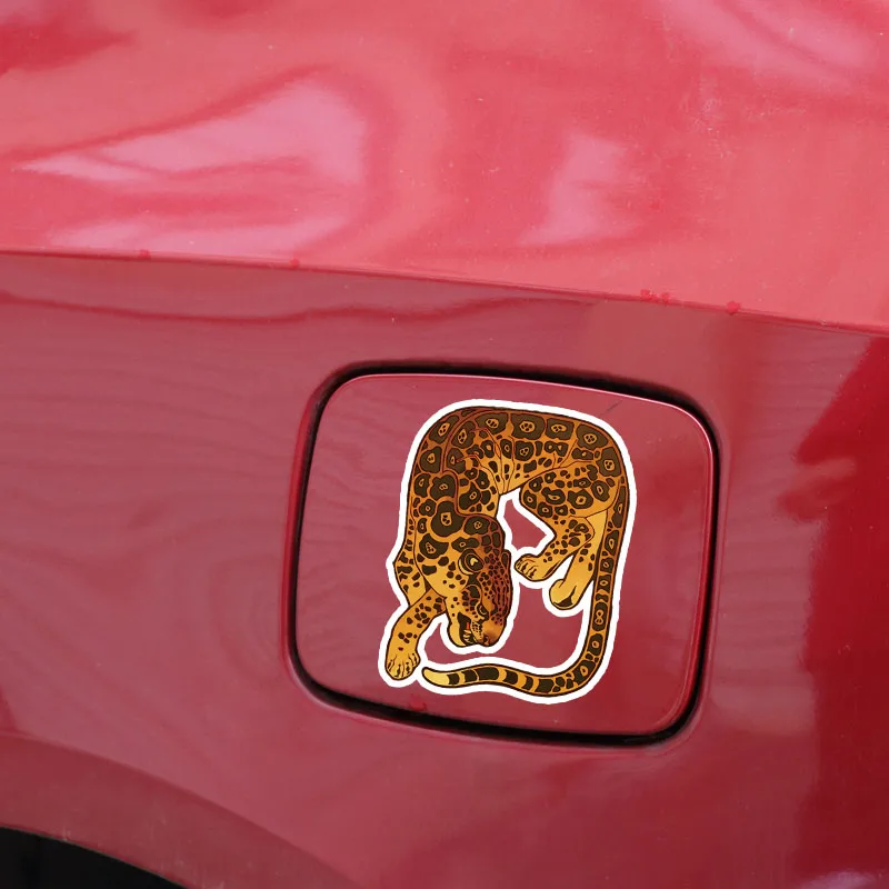 YJZT 11.5CM*14CM Cartoon Leopard Colorful Car Accessories Animal Car Sticker Decal PVC 5-0716
YJZT 11.5CM*14CM Cartoon Leopard Colorful Car Accessories Animal Car Sticker Decal PVC 5-0716
