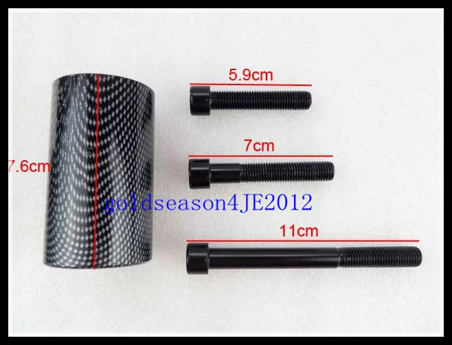 Carbon Frame Slider Fairing Protectors For 2001-2003 Suzuki GSX-R GSXR 600 750
