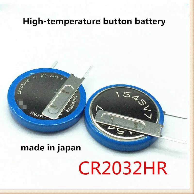 HOT NEW CR2032HR CR2032H CR2032 2032 3V High-temperature Tire pressure test Button battery with leg feet foot
HOT NEW CR2032HR CR2032H CR2032 2032 3V High-temperature Tire pressure test Button battery with leg feet foot