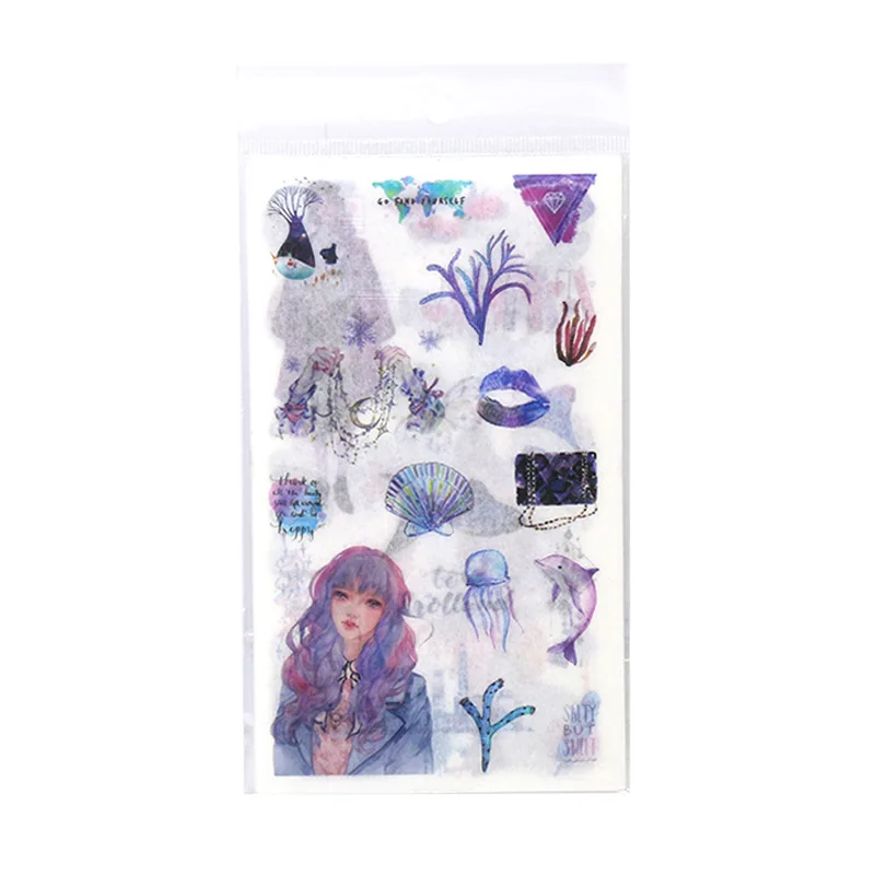1pcs/Star Girl Creative Life Sticker Decoration Planner DIY Sticker Pack Post It Notebook Bullet Journal Stickers Scrapbooking
1pcs/Star Girl Creative Life Sticker Decoration Planner DIY Sticker Pack Post It Notebook Bullet Journal Stickers Scrapbooking
