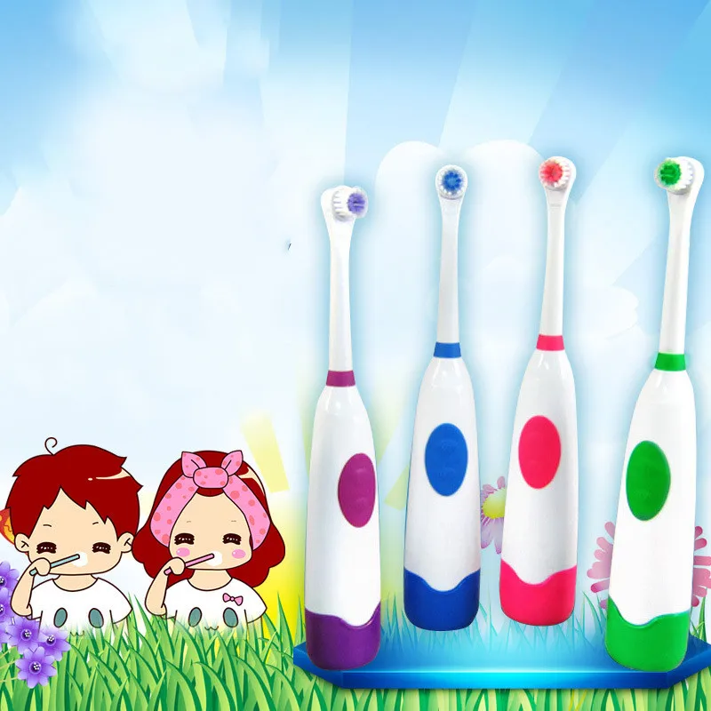 1 Set Waterproof Kids Toothbrush With 2 Brush Heads Battery Powered For Children Soft Teeth Brush Children Oral Hygiene Care
1 Set Waterproof Kids Toothbrush With 2 Brush Heads Battery Powered For Children Soft Teeth Brush Children Oral Hygiene Care