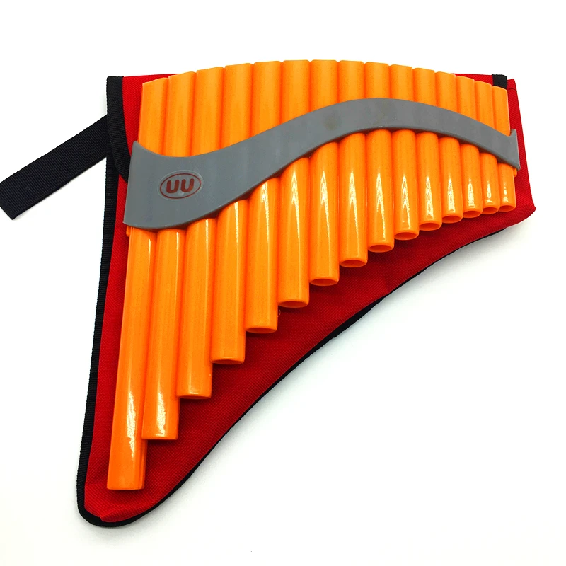 Ручная работа 15 труб PanFlute not Xiao ABS Panpipe G Key funda flauta народные Музыкальные инструменты