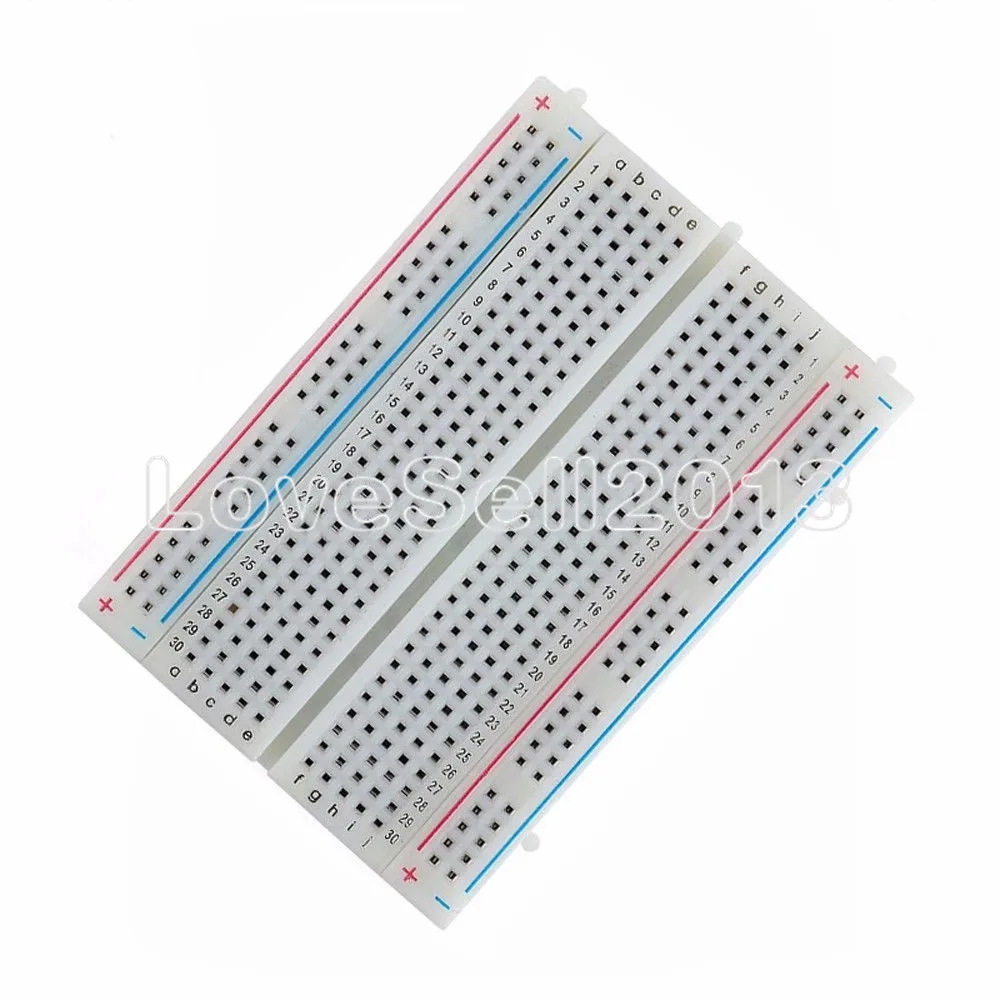 5pcs 400 Tie Points Holes Universal Solderless PCB Breadboard Mini Test Protoboard DIY Bread Board For Bus Test Circuit Board
5pcs 400 Tie Points Holes Universal Solderless PCB Breadboard Mini Test Protoboard DIY Bread Board For Bus Test Circuit Board
