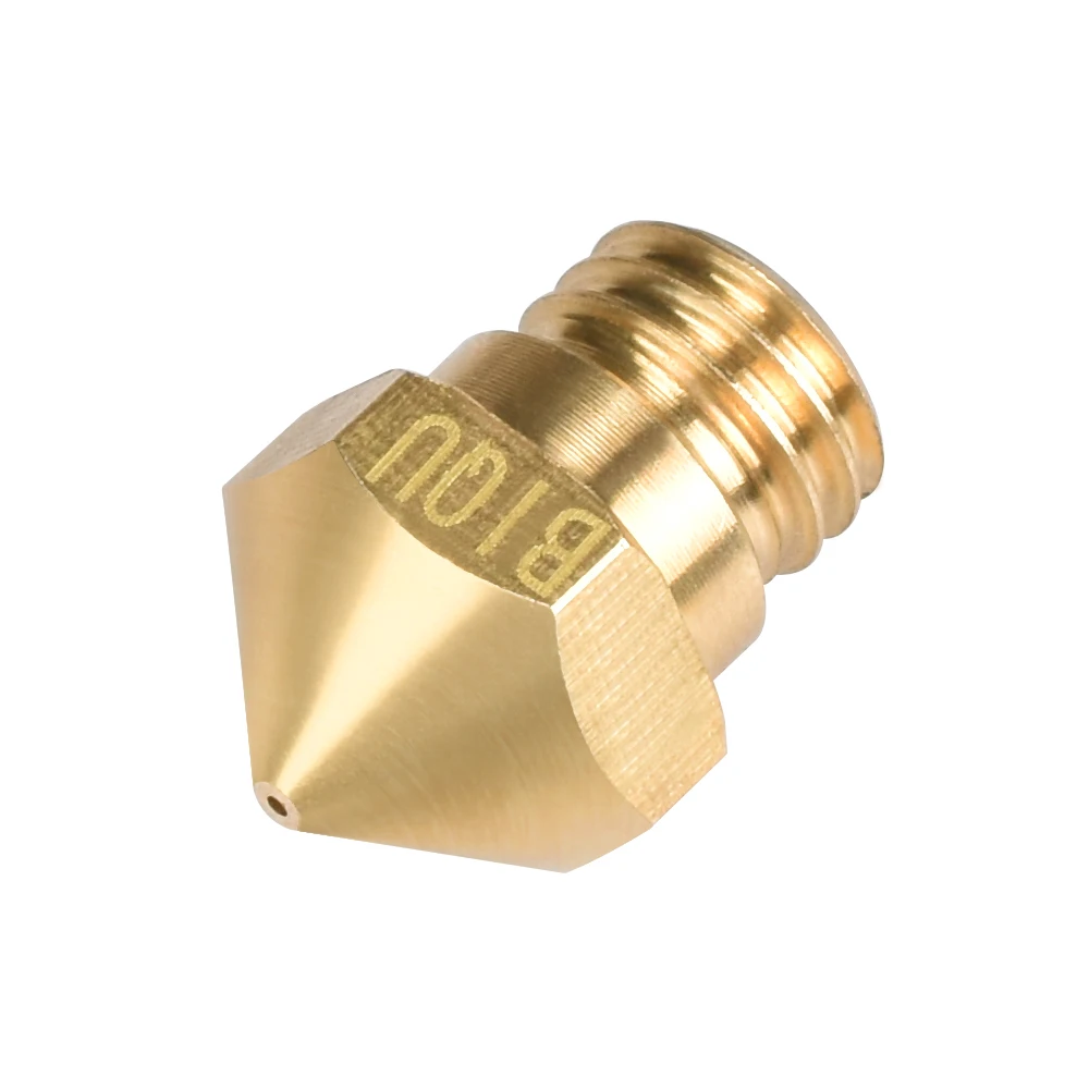 3D Printer Parts Reprap MK10 Nozzle M7 Brass Nozzle 0.2/0.3/0.4/0.5/0.6/0.8mm For 1.75mm Filament Screw Thread
3D Printer Parts Reprap MK10 Nozzle M7 Brass Nozzle 0.2/0.3/0.4/0.5/0.6/0.8mm For 1.75mm Filament Screw Thread