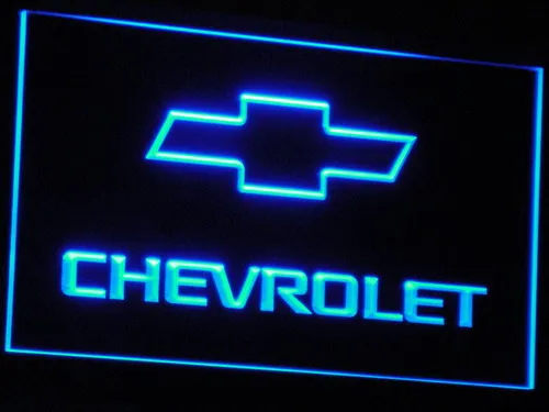 Неоновые светодиодные вывески d032 для CHEVROLET с переключателем ВКЛ./ВЫКЛ. 20 + цветов 5