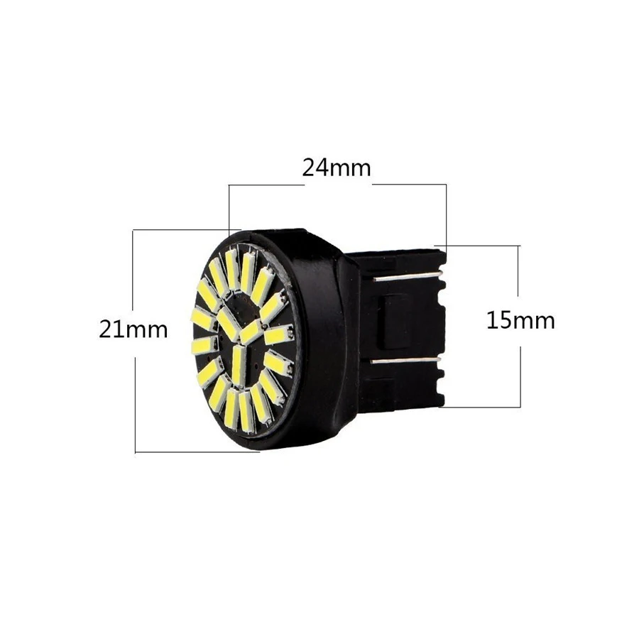 8x LED White Car Reverse Light Brake Turn Signal Lights source T20 7443 W21/5W 4014 19SMD
8x LED White Car Reverse Light Brake Turn Signal Lights source T20 7443 W21/5W 4014 19SMD